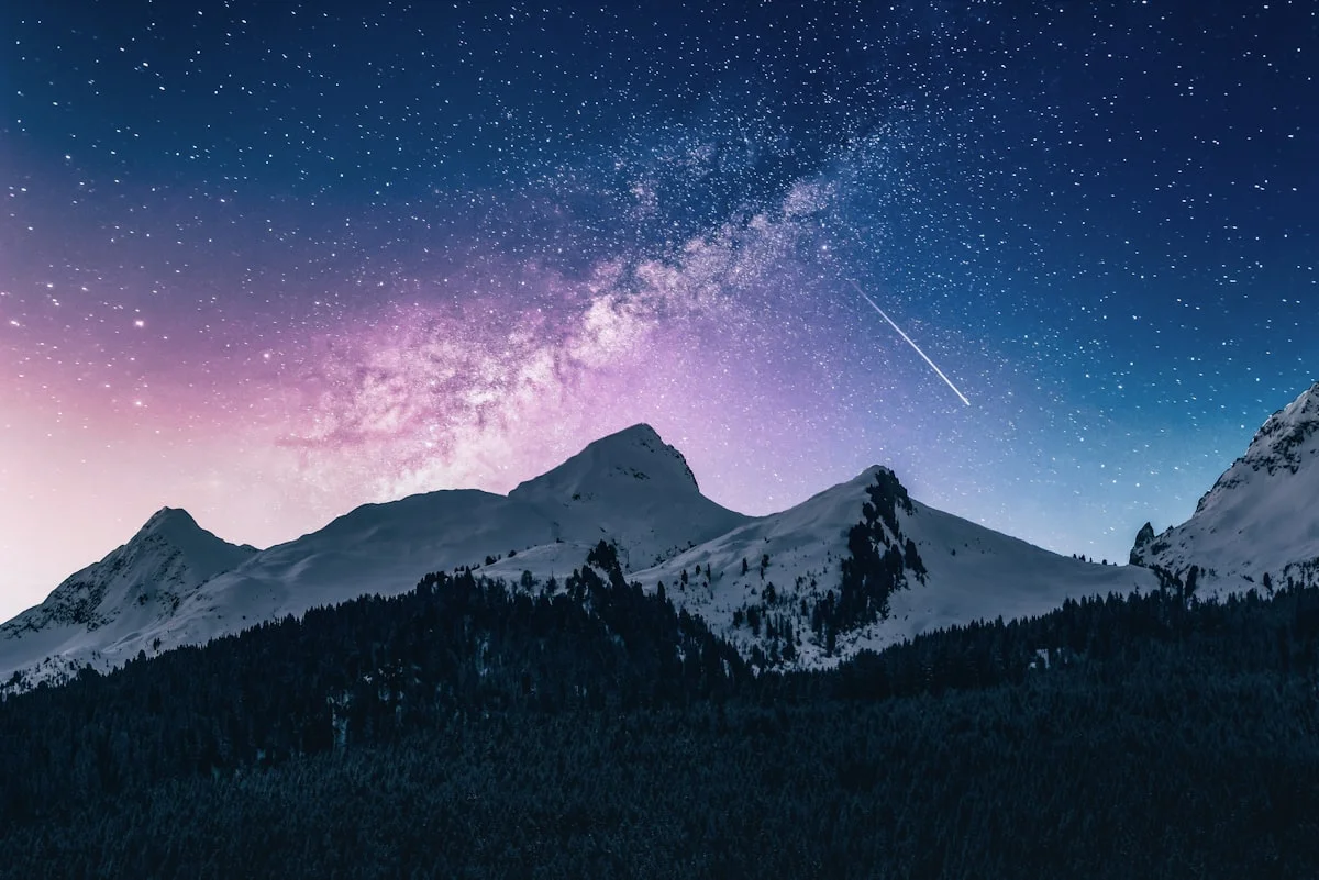 Deine Sternkarte: Der Himmel in dem Moment, als alles begann