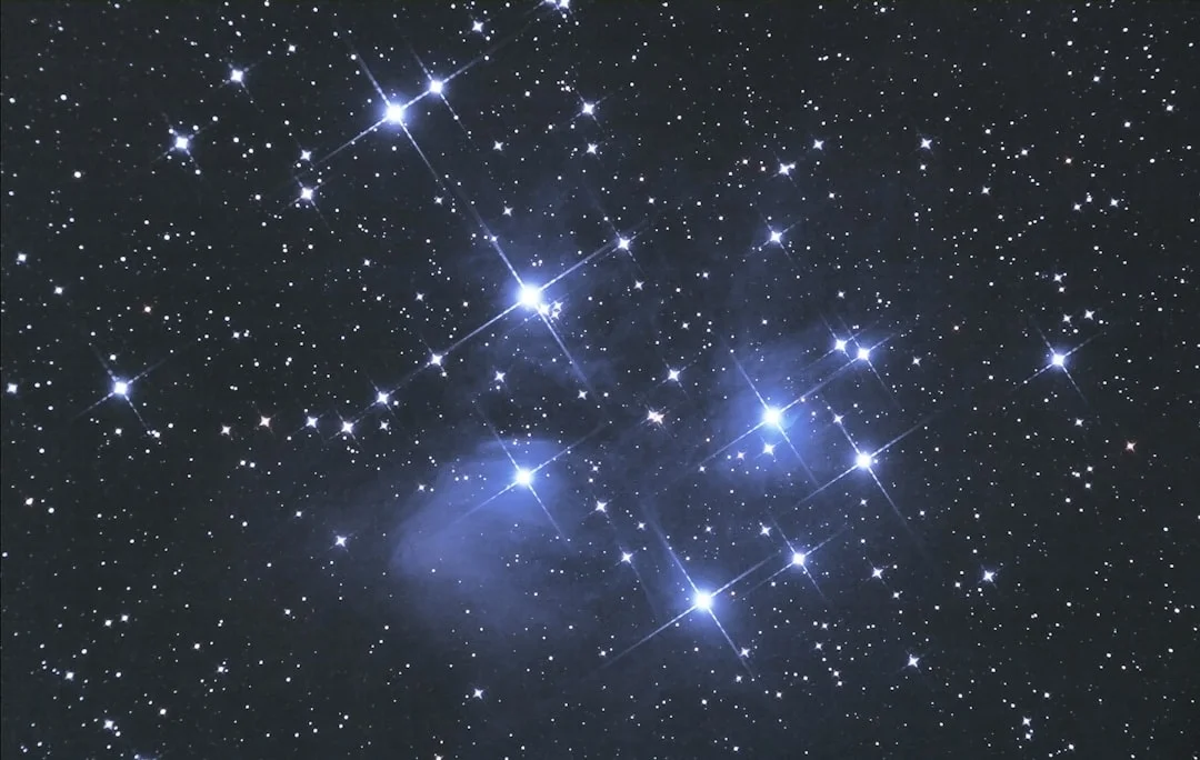 Astrological horoscope as a symbol for the connection between stars and numbers