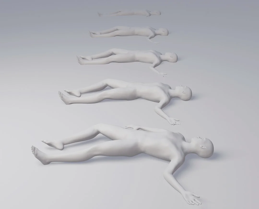 Symbolic representation of a Human Design body graph with centers and channels