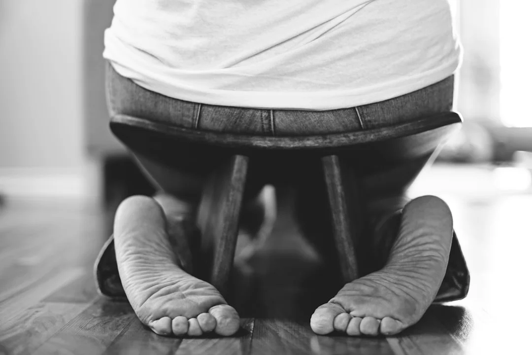 Person practicing Yoga Nidra in a relaxed lying position