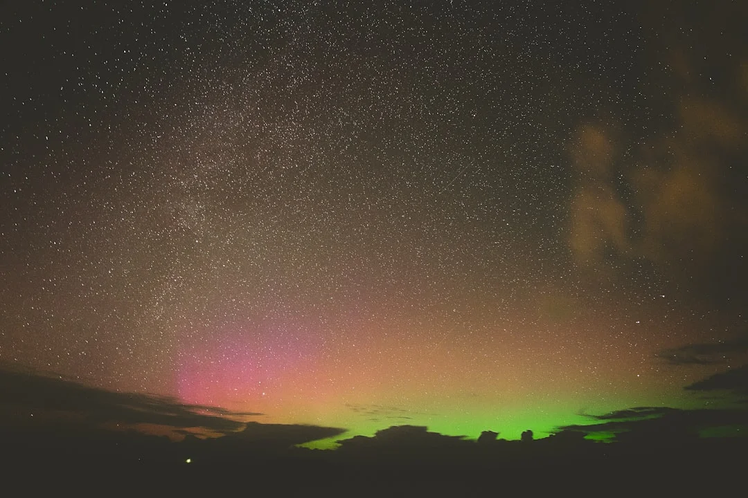 L'aurora boreale come simbolo dell'energia speciale dei numeri maestri