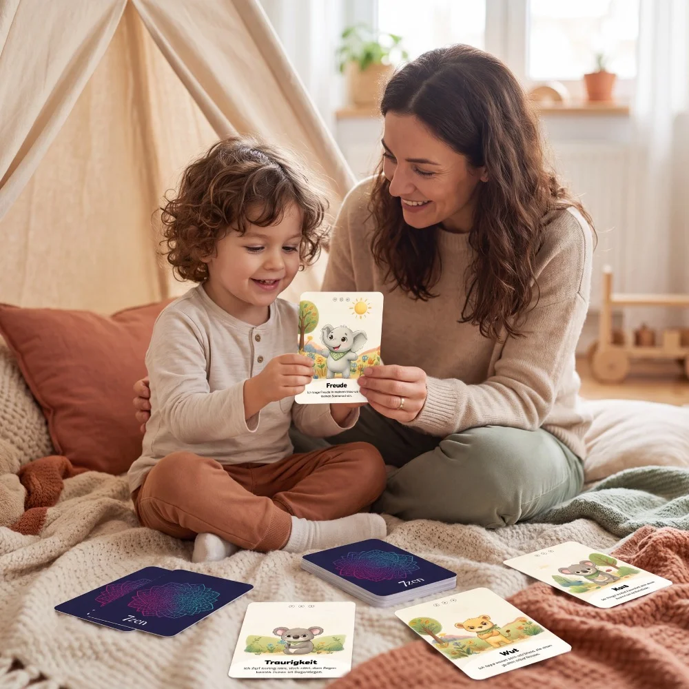 Set di carte per piccoli esploratori - Avventure nella mente